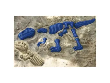 Sandformen Tyrannosaurus Rex blau