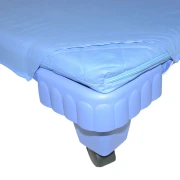 Spannlaken blau 140 cm