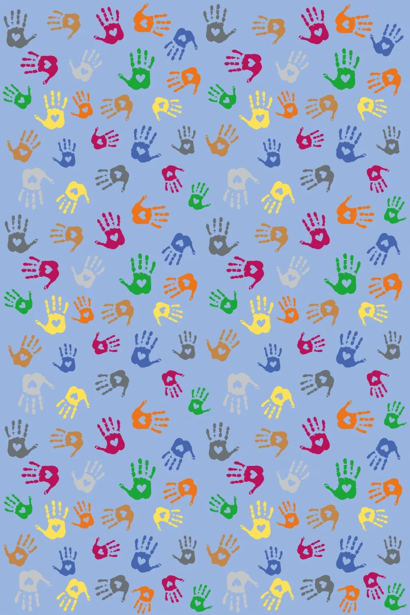 Teppiche Hände Rechteck 300 x 200 cm
